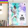 The Los Angeles Dodgers Will Smith Silver Slugger Award Finalists Home Decor Poster Canvas