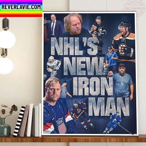 The NHL Has A New Iron Man Home Decor Poster Canvas