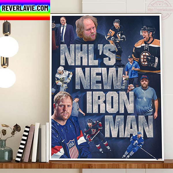 The NHL Has A New Iron Man Home Decor Poster Canvas The NHL Has A New Iron Man Home Decor Poster Canvas