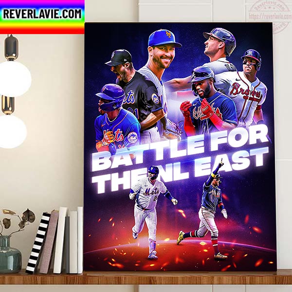The NL East Is Set Battle Of The Season Home Decor Poster Canvas The NL East Is Set Battle Of The Season Home Decor Poster Canvas