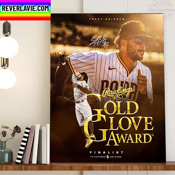 Trent Grisham Being Named 2022 Gold Glove Award Finalist Home Decor Poster Canvas Trent Grisham Being Named 2022 Gold Glove Award Finalist Home Decor Poster Canvas