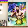 UFC 280 Makhachev Islam Is The Champion Home Decor Poster Canvas