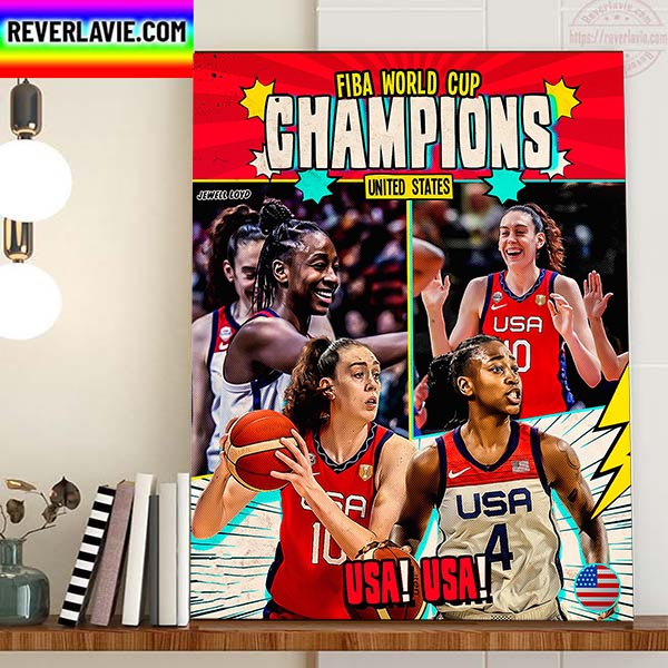 USA Basketball Champs 2022 FIBA Women's Basketball World Cup Champions Home Decor Poster Canvas USA Basketball Champs 2022 FIBA Women's Basketball World Cup Champions Home Decor Poster Canvas