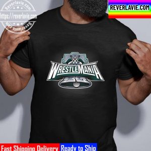 WWE WrestleMania 40 The Official Logo Unisex T-Shirt