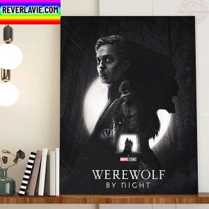 Werewolf By Night Marvel Studios Horror Movie Home Decor Poster Canvas