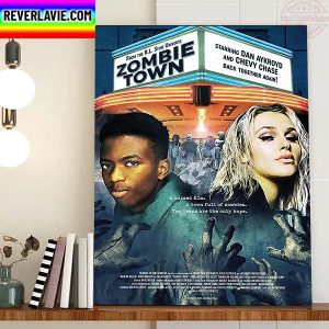 Zombie Town From The R L Stine Universe Home Decor Poster Canvas