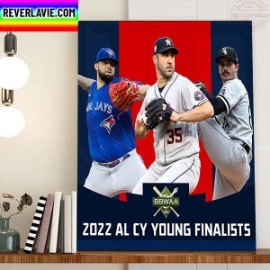 2022 AL CY Young Award Finalists Home Decor Poster Canvas