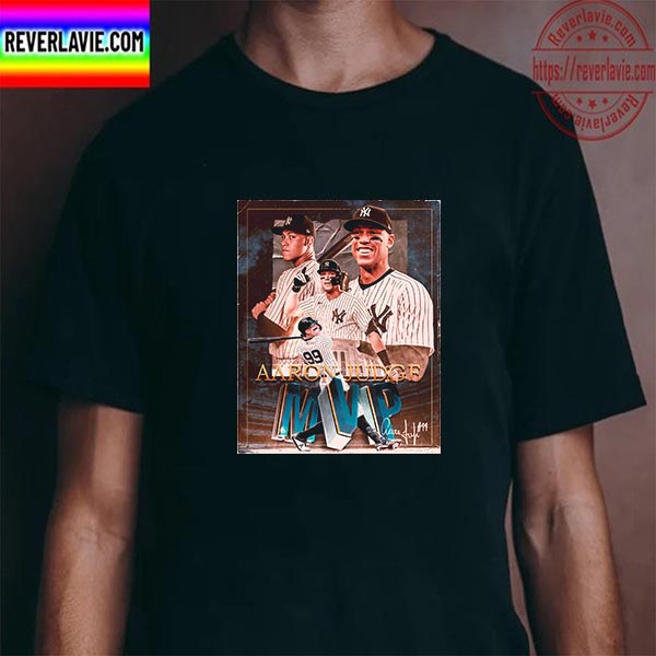 2022 AL MVP Winner Is Aaron Judge New York Yankees Unisex T-Shirt 2022 AL MVP Winner Is Aaron Judge New York Yankees Unisex T-Shirt