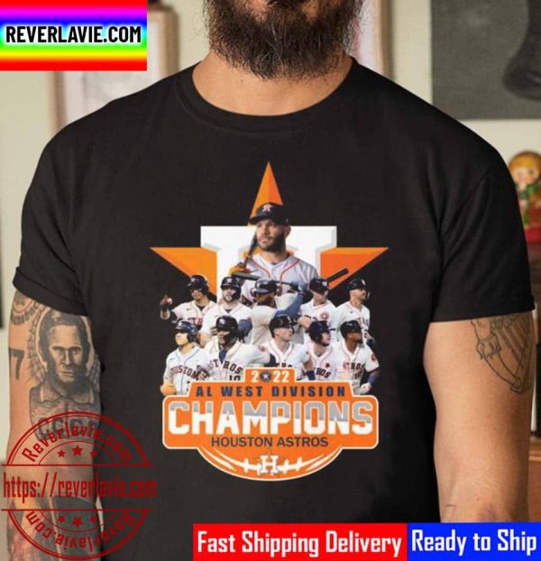 2022 AL West Division Champions Houston Astros Team Unisex T-Shirt