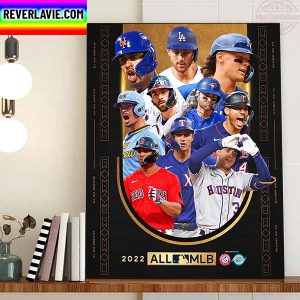 2022 All MLB Shortstop Home Decor Poster Canvas