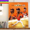 2022 AL Silver Slugger Award Winners Home Decor Poster Canvas
