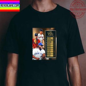 2022 American League Rawlings Gold Glove Winners Unisex T-Shirt