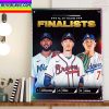 2022 NL Manager Of The Year Finalists Home Decor Poster Canvas