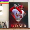 2022 Postseason HR Leaderboard MLB Home Decor Poster Canvas
