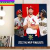 2022 NL Manager Of The Year Finalists Home Decor Poster Canvas