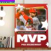 2022 American League MVP Winner Is Aaron Judge New York Yankees Home Decor Poster Canvas