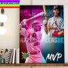 2022 National League MVP Winner Is Paul Goldschmidt St Louis Cardinals MLB Home Decor Poster Canvas
