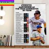 2023 Rookie Of The Year Candidates By AL Team Home Decor Poster Canvas