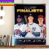 AL MVP Finalists 2022 Home Decor Poster Canvas
