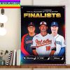AL Manager Of The Year Finalists Home Decor Poster Canvas