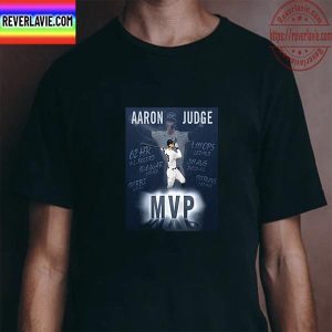 Aaron Judge Is 2022 American League MVP Unisex T-Shirt