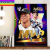 Aaron Judge Is The 2022 AL MVP Winner New York Yankees MLB Home Decor Poster Canvas