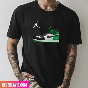 Air Jordan 1 High Lucky Green Style T-Shirt