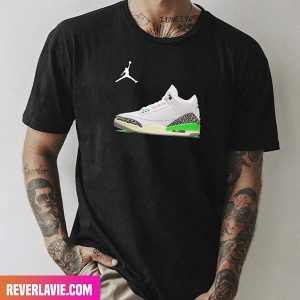 Air Jordan 3 Lucky Green Style T-Shirt