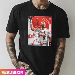 Albert Pujols’ 700th Home Run Earned Him The Legendary Moment Award Style T-Shirt