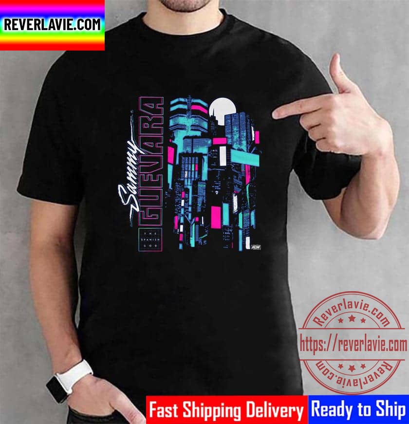 All Elite Wrestling Sammy Guevara Neon City Unisex T-Shirt All Elite Wrestling Sammy Guevara Neon City Unisex T-Shirt