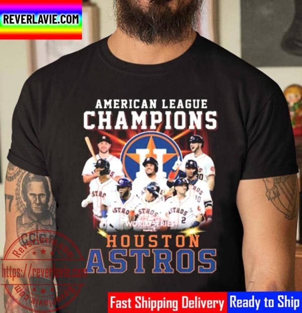 American League Champions 2022 World Series Bound Houston Astros Unisex T-Shirt
