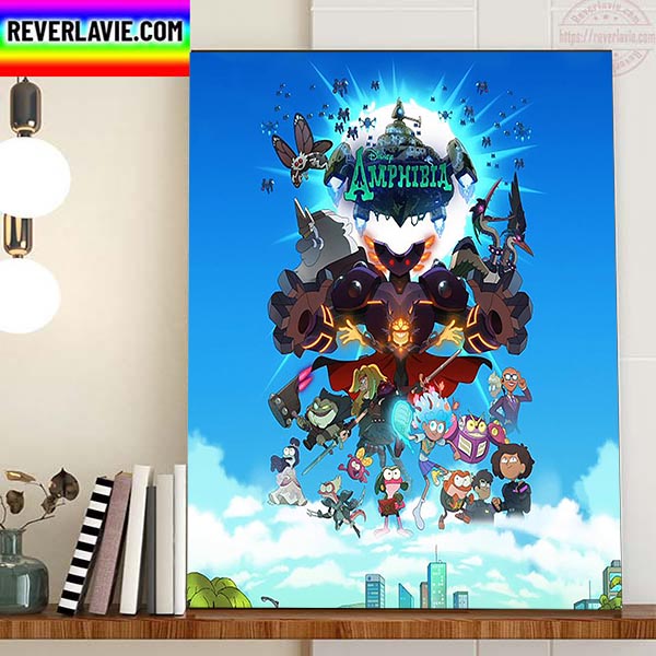 Amphibia Of Disney Home Decor Poster Canvas Amphibia Of Disney Home Decor Poster Canvas
