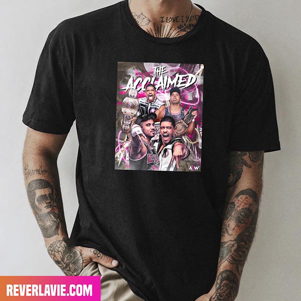 Anthony Bowens x Max Caster Acclaimed Tag Tean And Still Champions Style T-Shirt Anthony Bowens x Max Caster Acclaimed Tag Tean And Still Champions Style T-Shirt