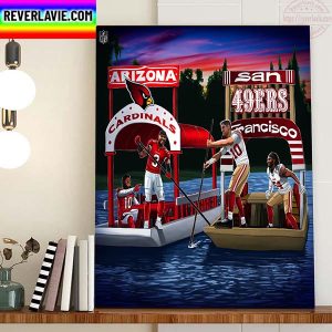 Arizona Cardinals Vs San Francisco 49ers On Monday Night Football NFL Mexico Game Home Decor Poster Canvas