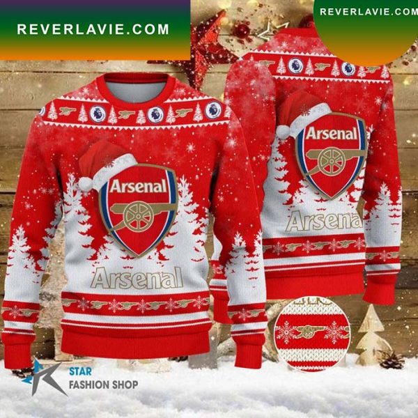 Arsenal Christmas Ugly Sweater