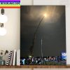 Artemis Launch To The Moon Home Decor Poster Canvas