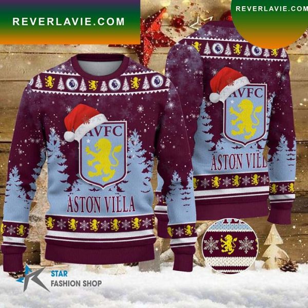Aston Villa Christmas Ugly Sweater