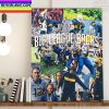 ACC Network Louisville Football 40 Leads The FBS Sacks Home Decor Poster Canvas