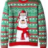Barry Wood Christmas Sweater Green I Have A Big Package for You Ugly Christmas Sweater