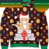 Beer Dj Pizza Cat Ugly Christmas Sweater