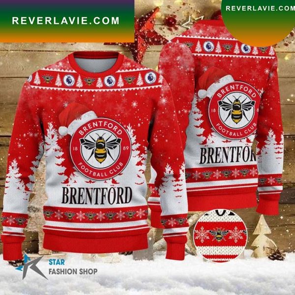 Brentford Christmas Ugly Sweater