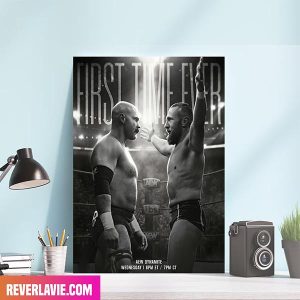 Bryan Danielson x Uncle Dax FTR American Dragon AEW Dynamite Poster