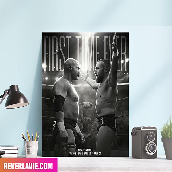 Bryan Danielson x Uncle Dax FTR American Dragon AEW Dynamite Poster Bryan Danielson x Uncle Dax FTR American Dragon AEW Dynamite Poster