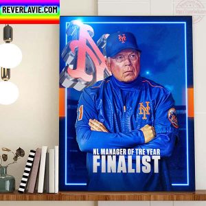 Buck Showalter NL Manager Of The Year Finalist New York Mets MLB Home Decor Poster Canvas