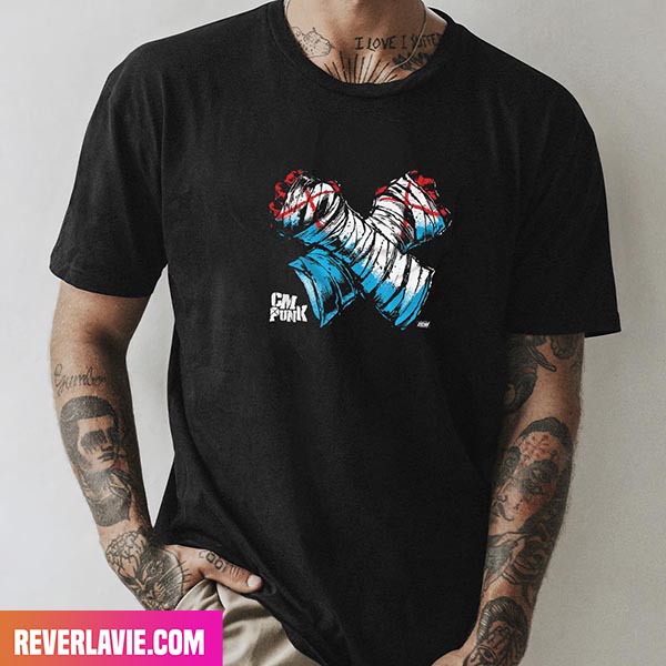 CM Punk - Anthem AEW Premium T-Shirt CM Punk - Anthem AEW Premium T-Shirt