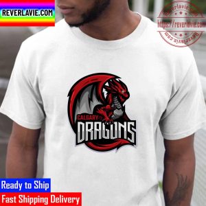 Calgary Dragons Simulation Hockey League Unisex T-Shirt