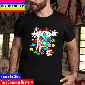 Cat Santa Hat Icon Merry Christmas 2022 Unisex T-Shirt