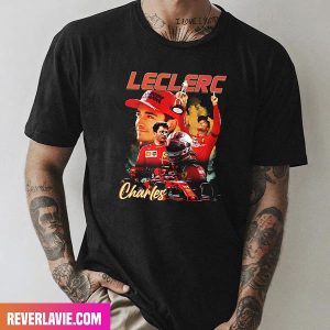 Charles Leclerc F1 For Ferrari Style T-Shirt