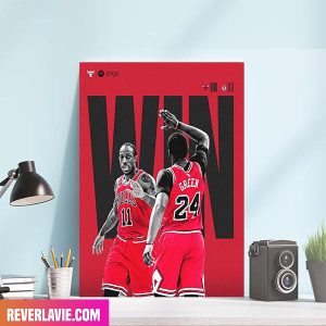 Chicago Bulls Win Happy Thanksgiving Poster
