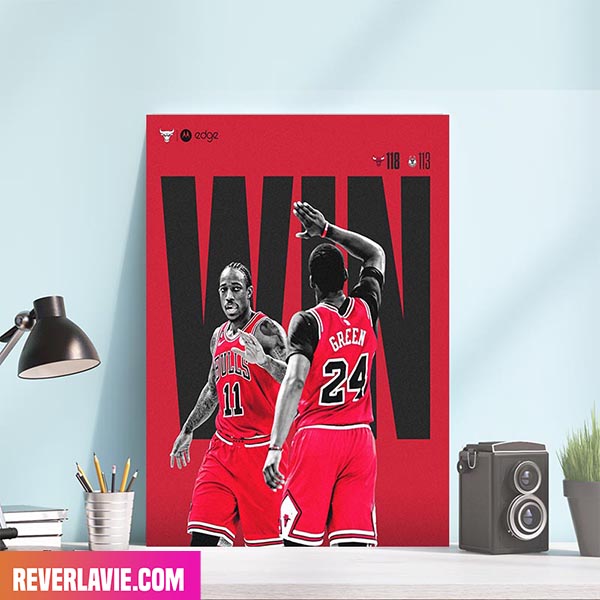 Chicago Bulls Win Happy Thanksgiving Poster Chicago Bulls Win Happy Thanksgiving Poster